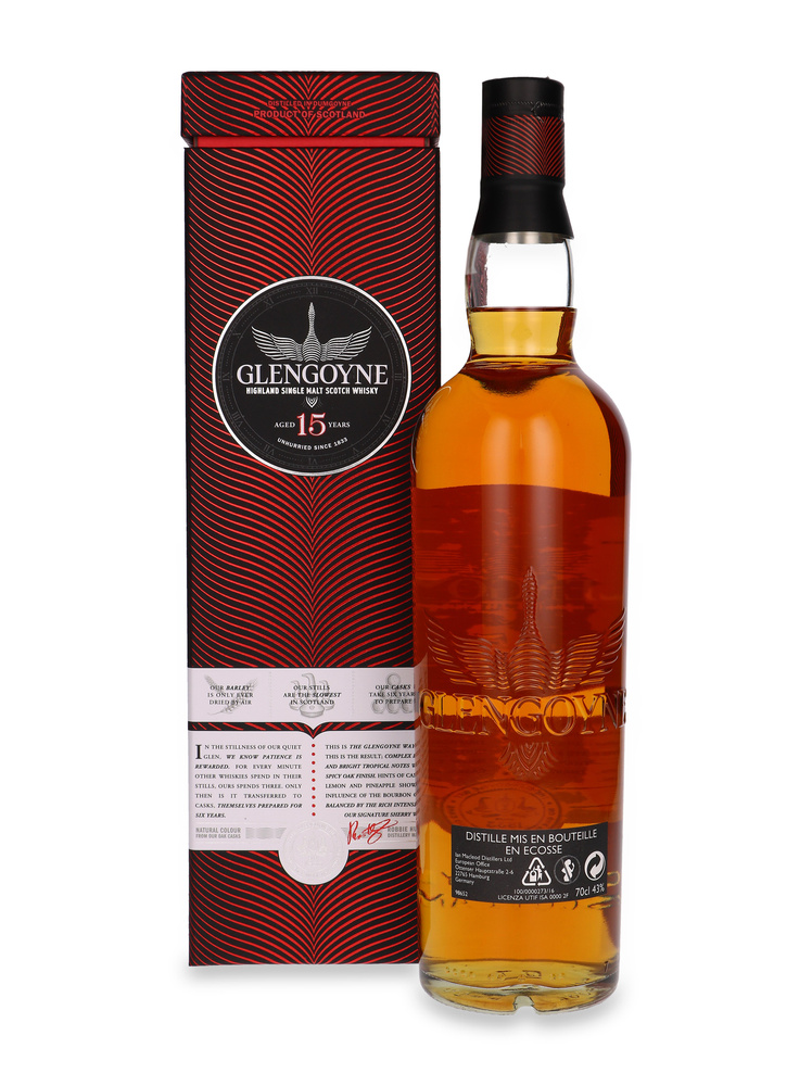 Glengoyne 15-year-old / 43% / 0.7l