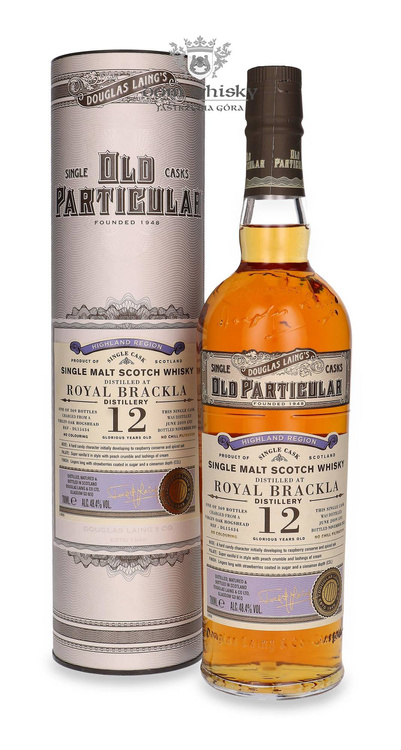 Royal Brackla 12-letnia (D.2009, B.2021) Old Particular / 48,4%/ 0,7l