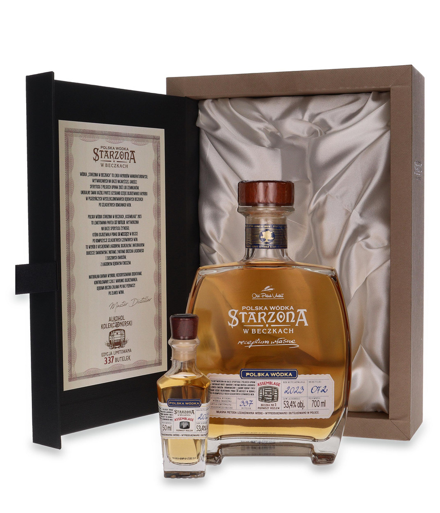 Polish Vodka Aged in Barrels Assemblage 2023 / 53.4% ​​/ 0.7l