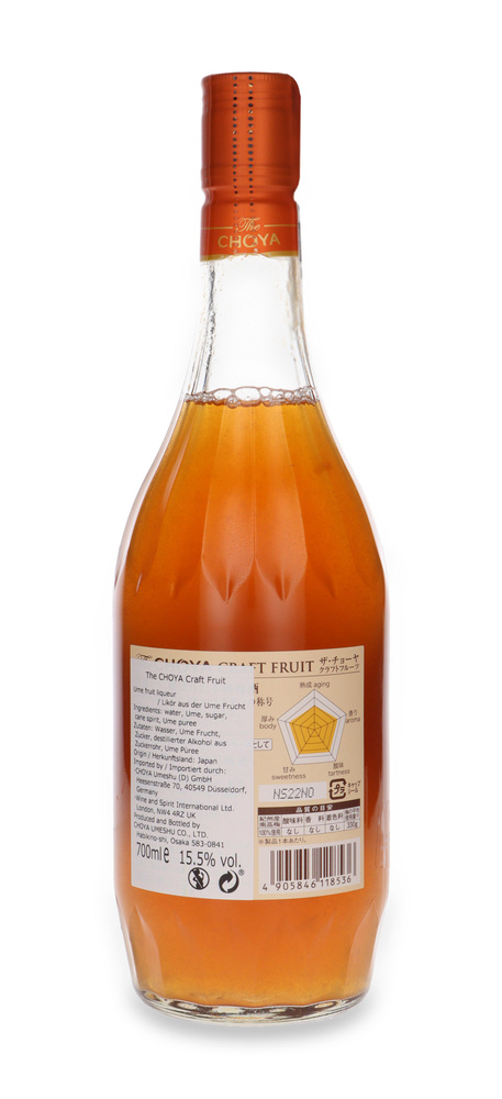 The Choya Craft Fruit Japanese Liqueur / 15.5%/ 0.7l