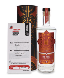Wódka Podole Wielkie Wódka Żytnia + voucher na zwiedzanie gorzelni  / 40% / 0,7l
