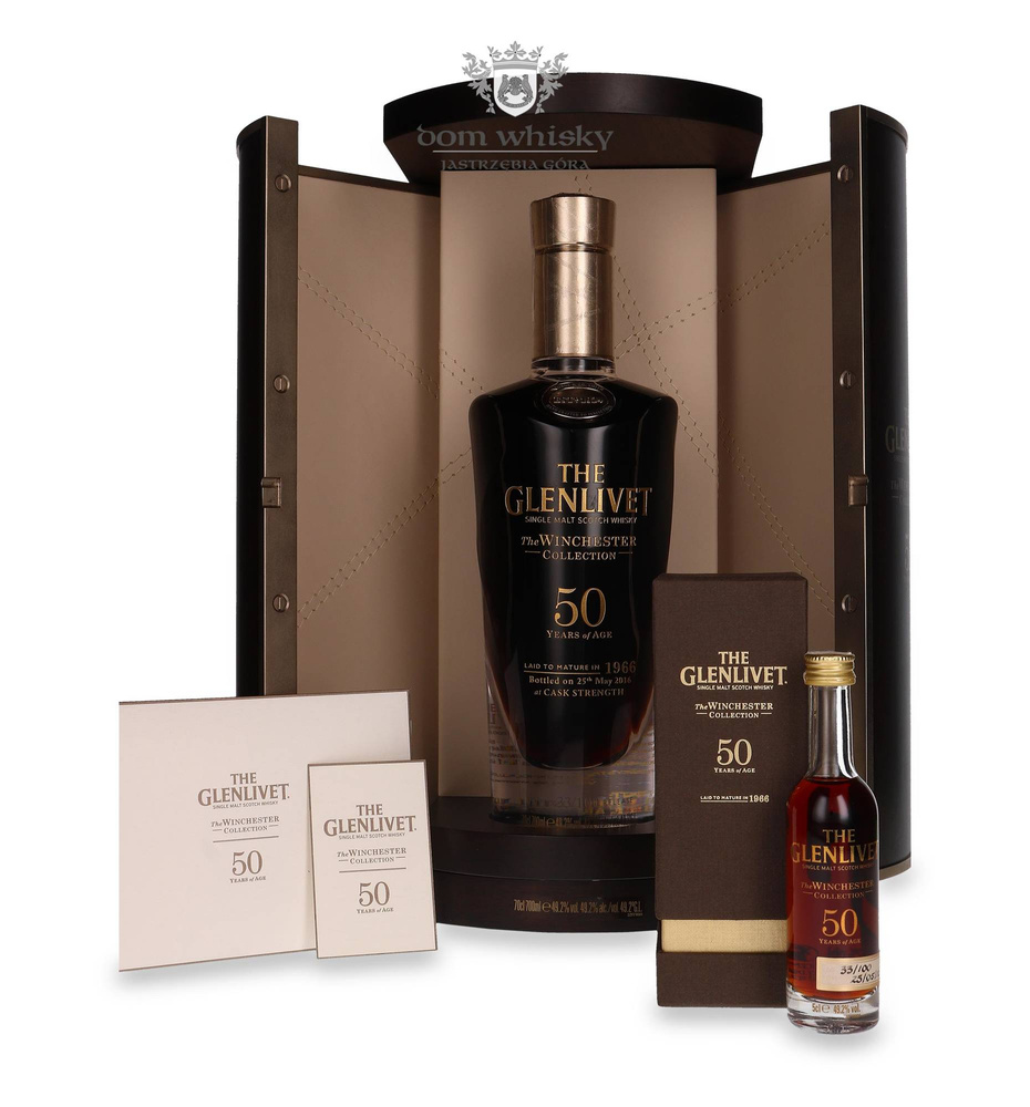 The Glenlivet 50 letni Vintage 1966 The Winchester Collection / 2016 / 49,2% / 0,7l