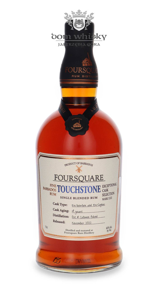 Foursquare Touchstone, Fine Barbados Rum 14-letni / 61% / 0,7l