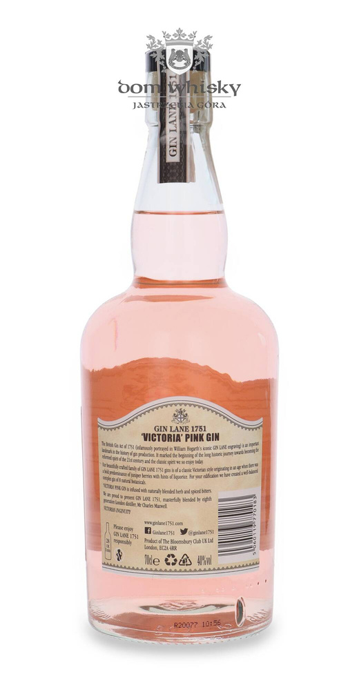 Gin Lane 1751 Victoria Pink Gin (UK) / 40% / 0.7l