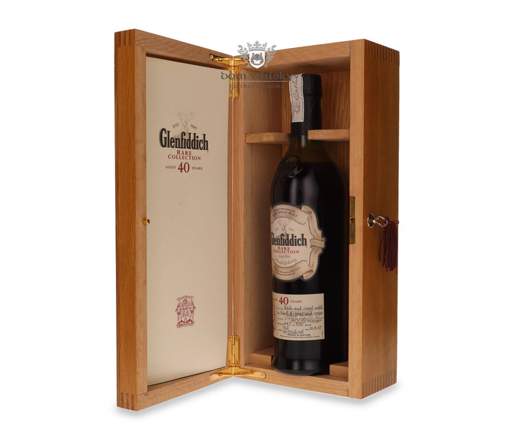 Glenfiddich 40-letni, Rare Collection (Bottled 2007) 43,5% / 0,7