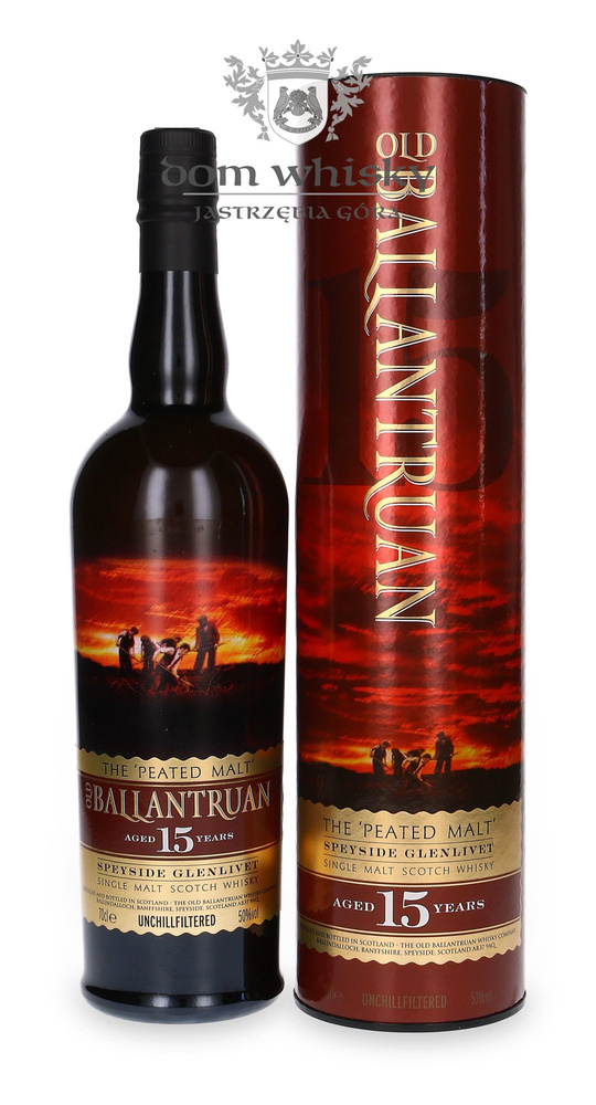 Old Ballantruan 'The Peated Malt' 15-year-old / 50%/ 0.7l