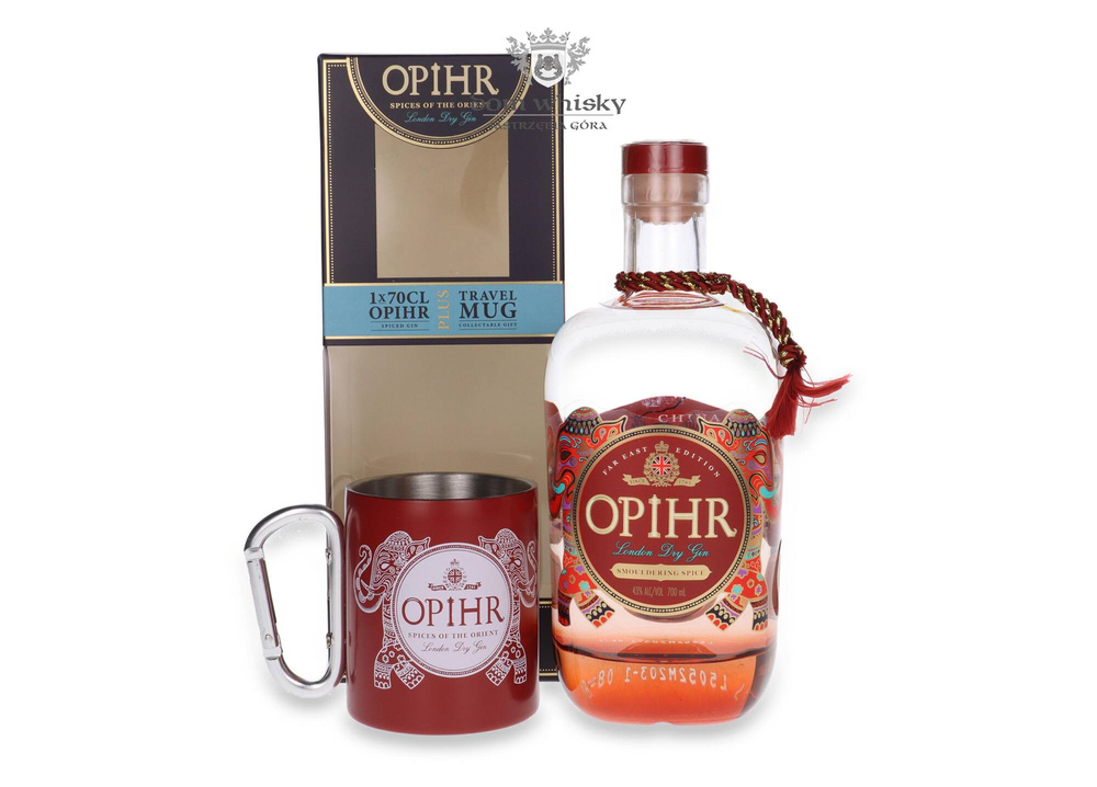 Opihr London Dry Gin Far East Edition + Travel Mug / 43%/ 0.7l