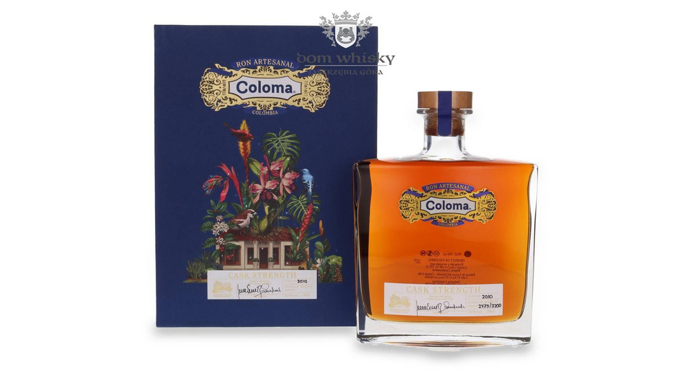 Coloma Cask Strength Vintage 2010 Artesanal Rum / 61% / 0.7l