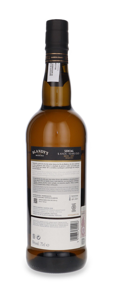 Blandy's 5-year-old Sercial Madeira /19%/ 0.75l