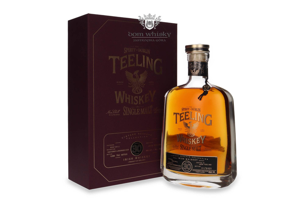 Teeling Single Malt 30 years old, Vintage Reserve Collection/ 46%/ 0.7l