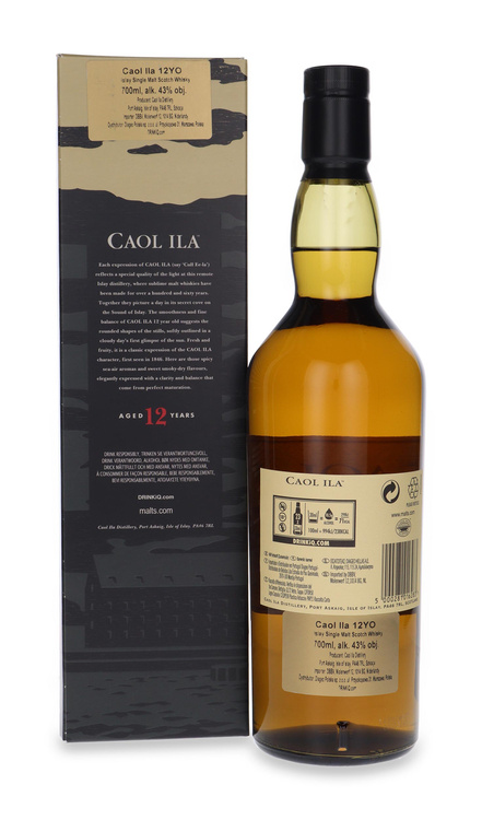 Caol Ila 12-letnia / 43% / 0,7l