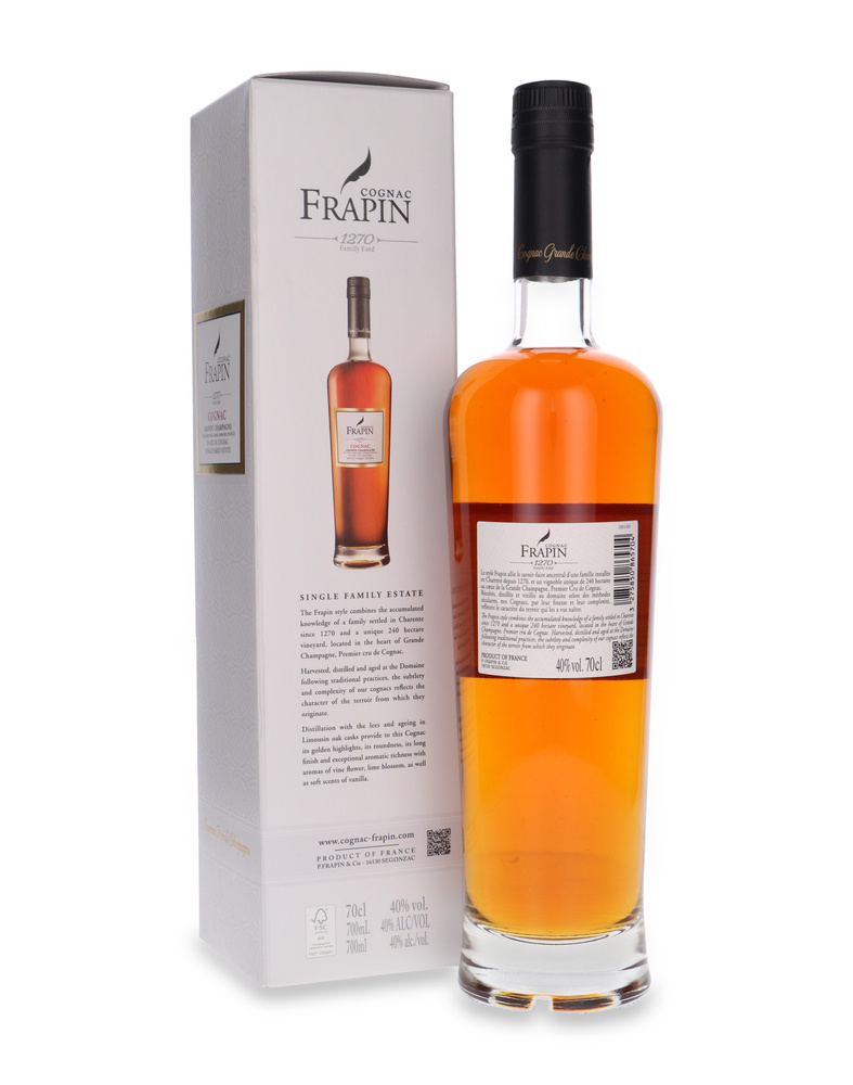 Cognac Frapin 1270 1er Cru De Grande Champagne / 40%/ 0,7l
