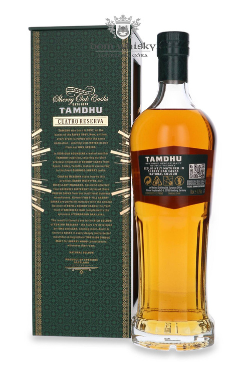 Tamdhu Quatro Reserva Sherry Cask / 41,2% / 0,7l