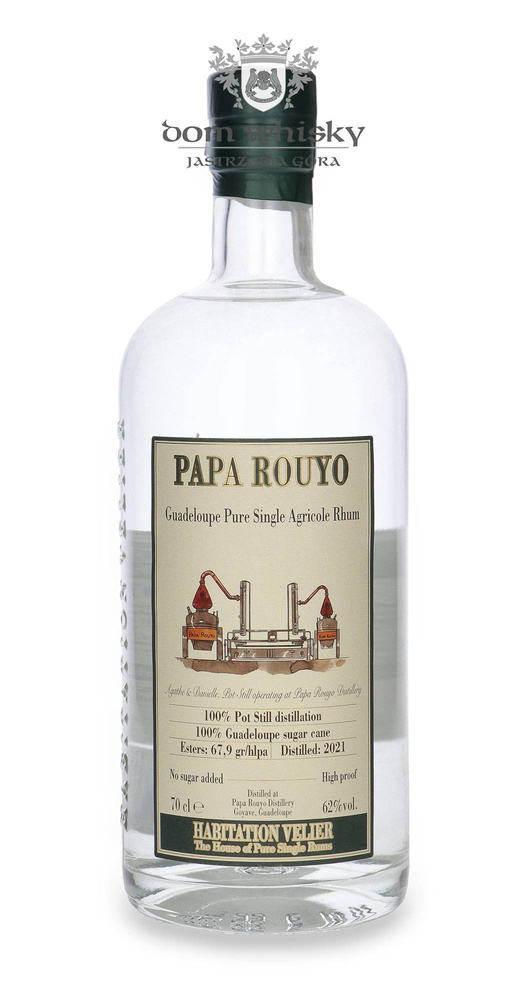 Habitation Velier Papa Rouyo Guadeloupe Agricole Rum / 62% / 0,7l