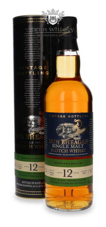 Bunnahabhain 12-letni; (D.2006, B.2019) Dun Bheagan / 48% / 0,7l