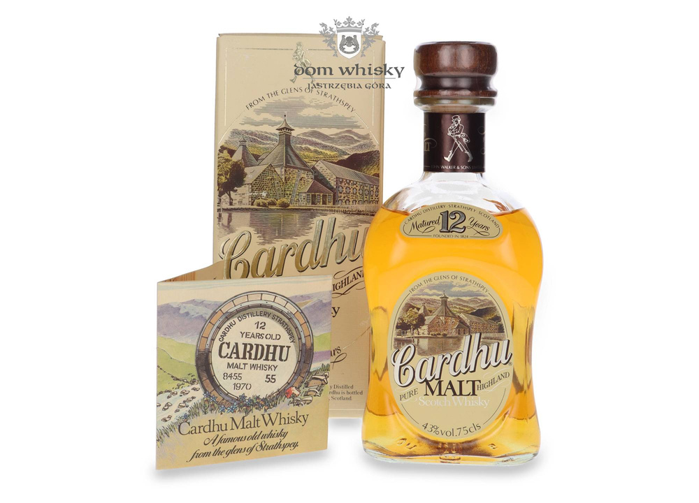 Cardhu 12-year-old (Bottled by John Walker &amp; Sons) /43%/0.75l