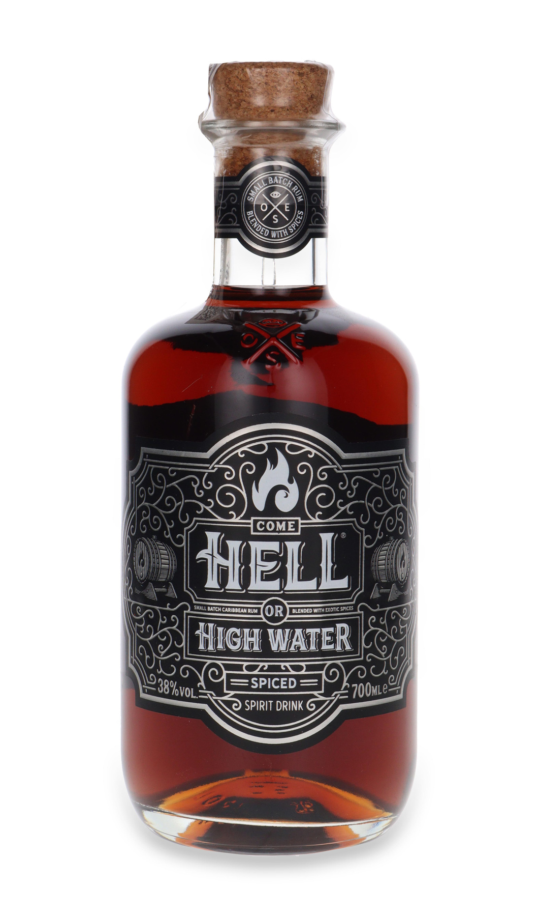 Hell or High Wather Spiced Rum 38% 0.7l - Halloween 2023