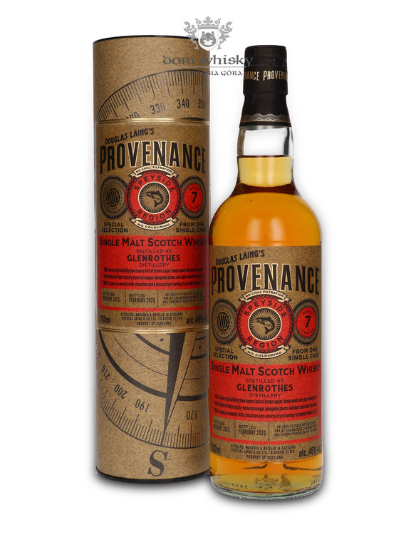 Glenrothes 7-letni (D.2013 B.2020) Douglas Laing’s Provenance / 46%/ 0,7l