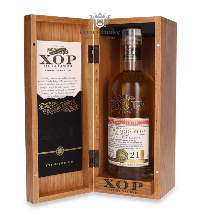 Glen Spey 21-letni (D.1997, B.2018) Douglas Laing’s XOP/ 51,1%/ 0,7l	