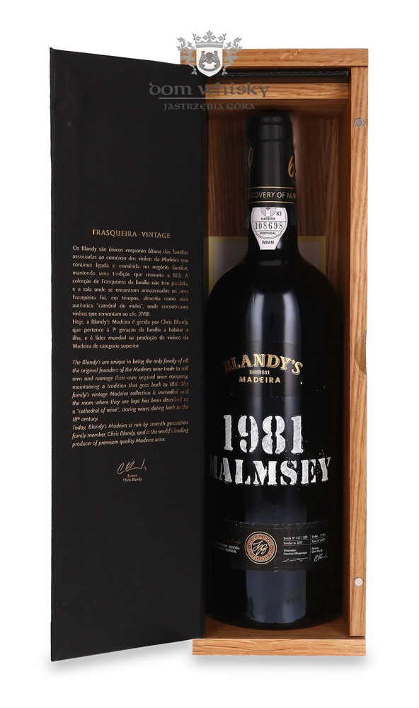  Blandy's 1981 Malmsey Madeira / 21%/ 0,75l