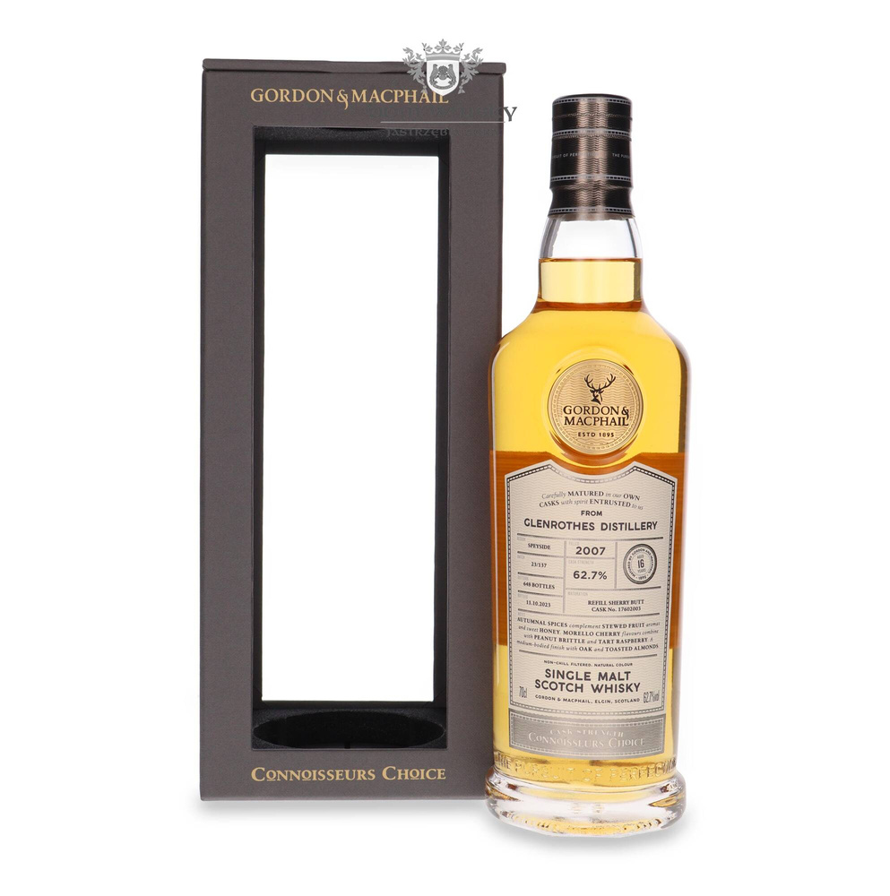 Glenrothes 16-letni (D.2007, B.2023) Connoisseurs Choice / 62,7%/ 0,7l