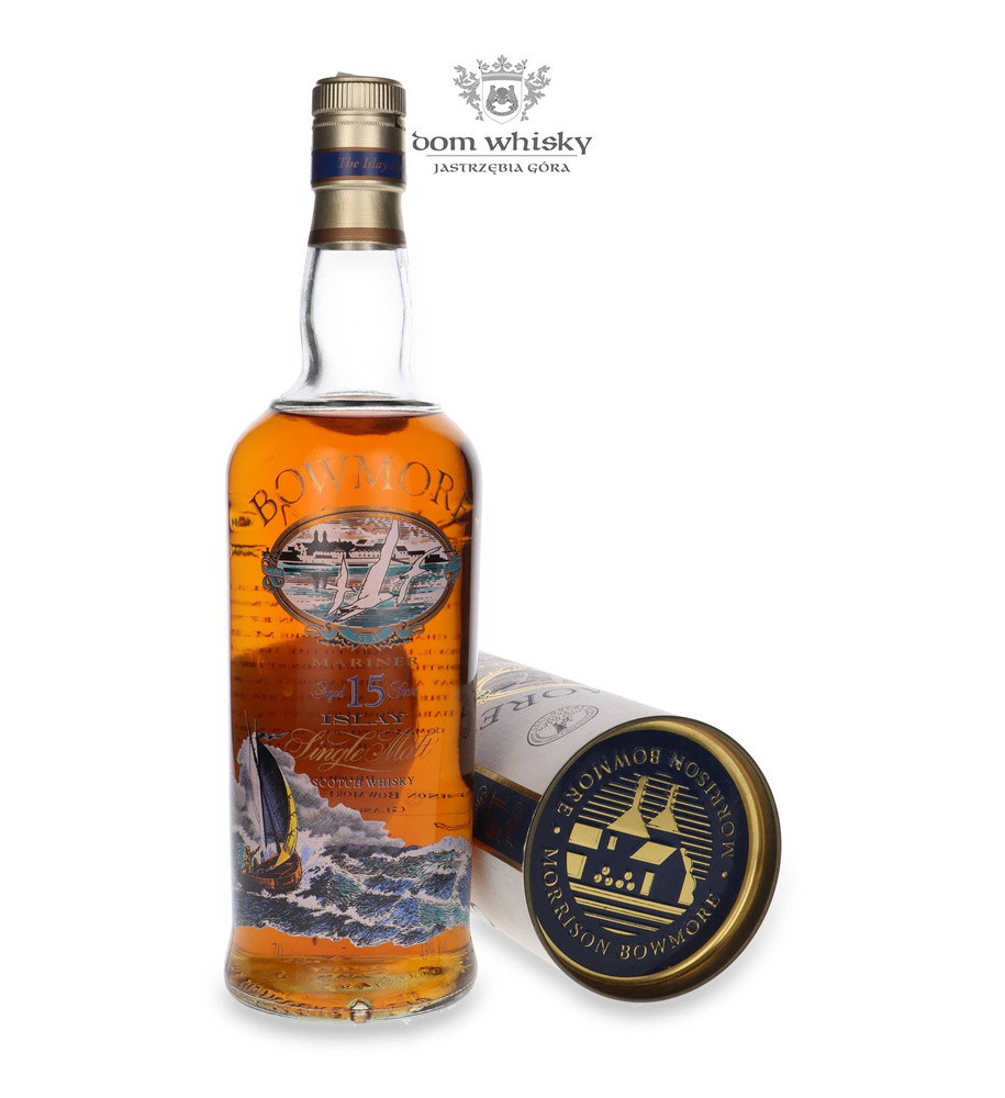 Bowmore Mariner, 15 years old (Screen Printed Label) Tube / 43% / 0.7l