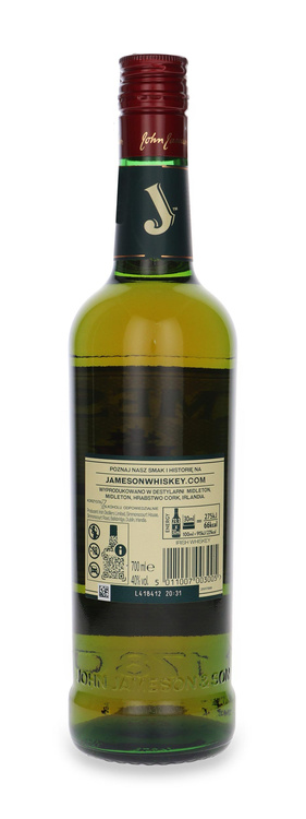 Jameson Irish Whiskey / 40% / 0,7l