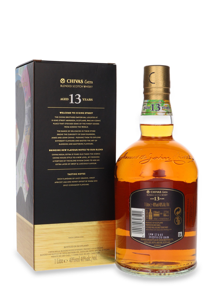 Chivas Regal Extra 13-letni, Rum Cask Finish /40%/ 1,0l 	