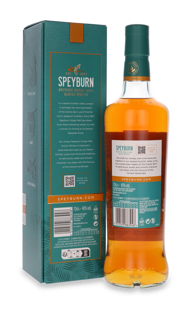 Speyburn Rum Cask Finish / 40% / 0.7l