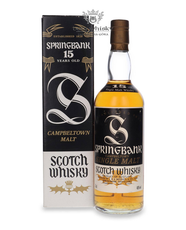 Springbank 15-letni (Bottled 1970s/80s) / 46% / 0,75l