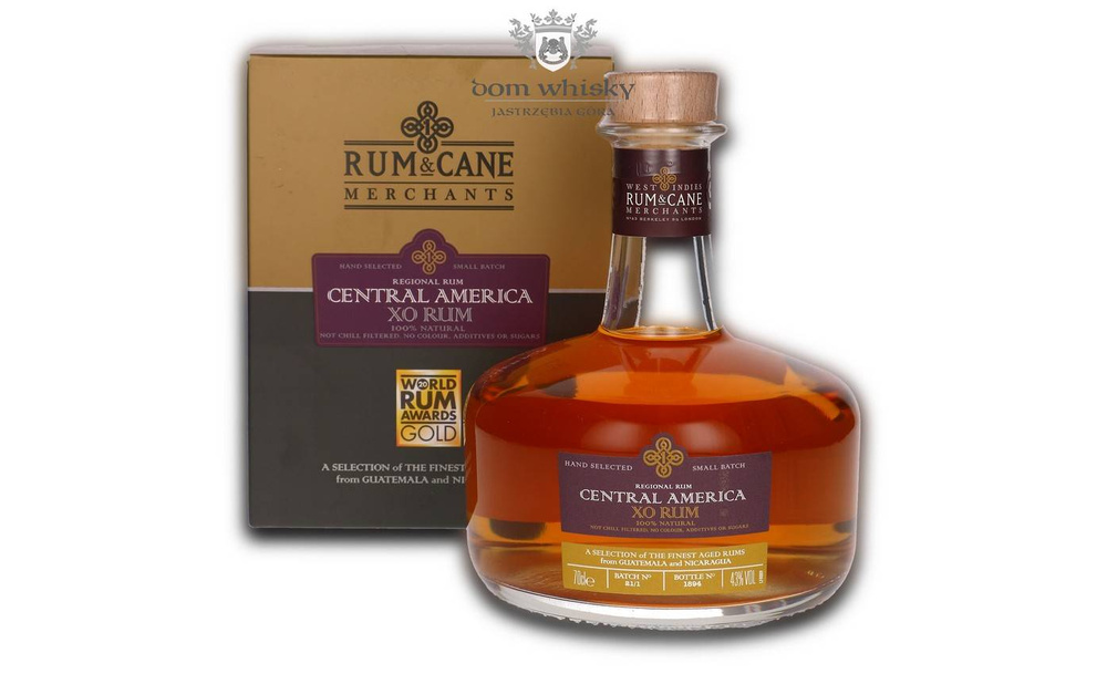 Rum & Cane Central America XO Rum / 43% / 0,7l