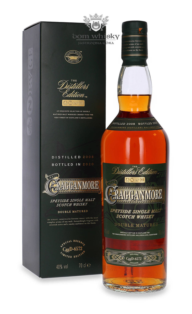 Cragganmore 2008 (B.2020) Distillers Edition / 40% / 0.7l