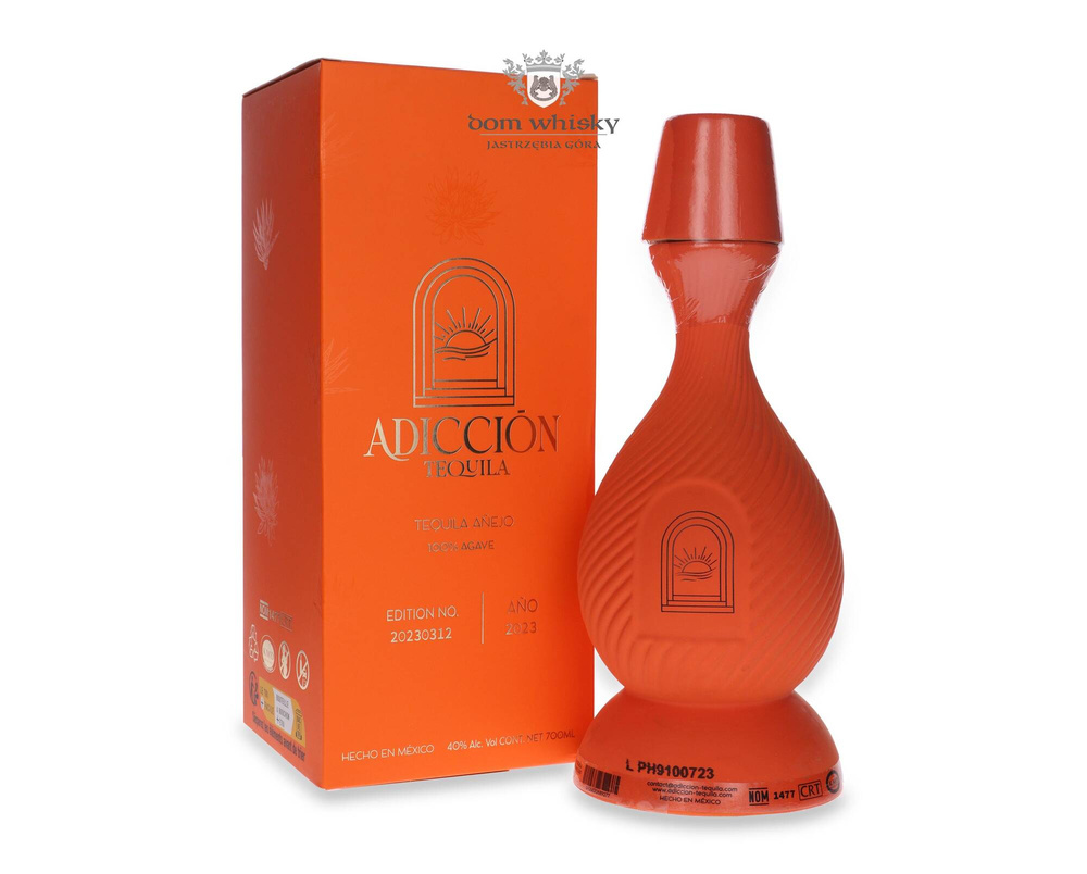 Tequila Adicciōn Anejo 100% Agave / 40% / 0.7l