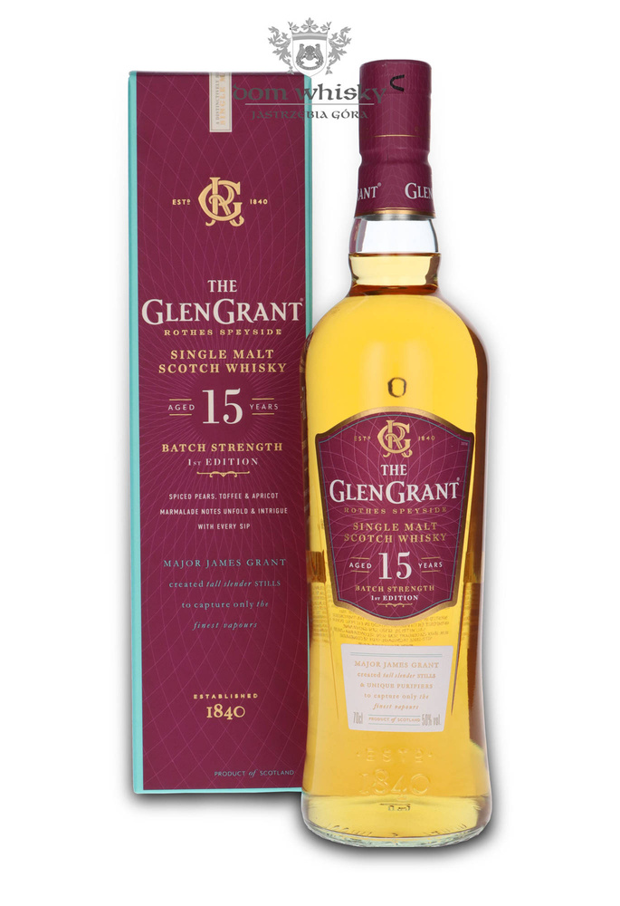 Glen Grant 15 Year Old Batch Strength 1st Edition / 50% / 0.7l