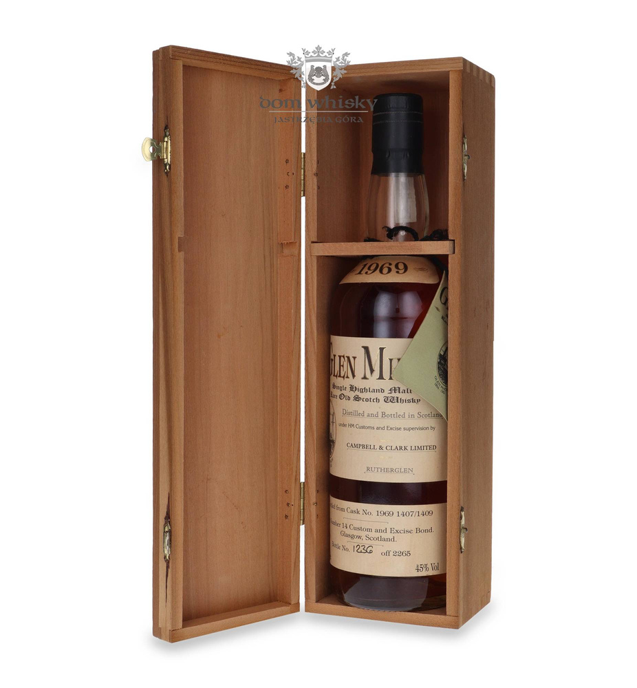 GGlen Mhor 1969 (Bottled 1990s) Campbell &amp; Clark / 45%/ 0.7l