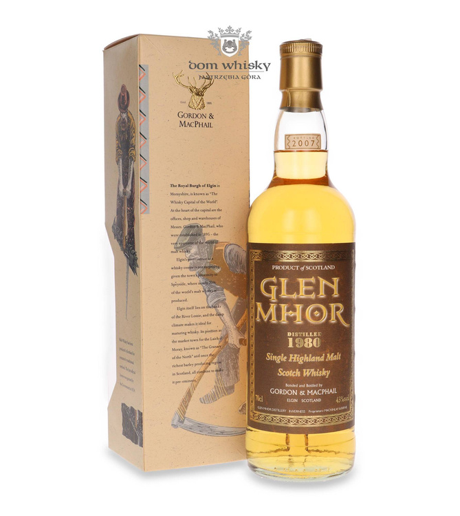 Glen Mhor 1980 (Bottled 2007) Rare Vintage Gordon & MacPhail / 43% / 0,7l