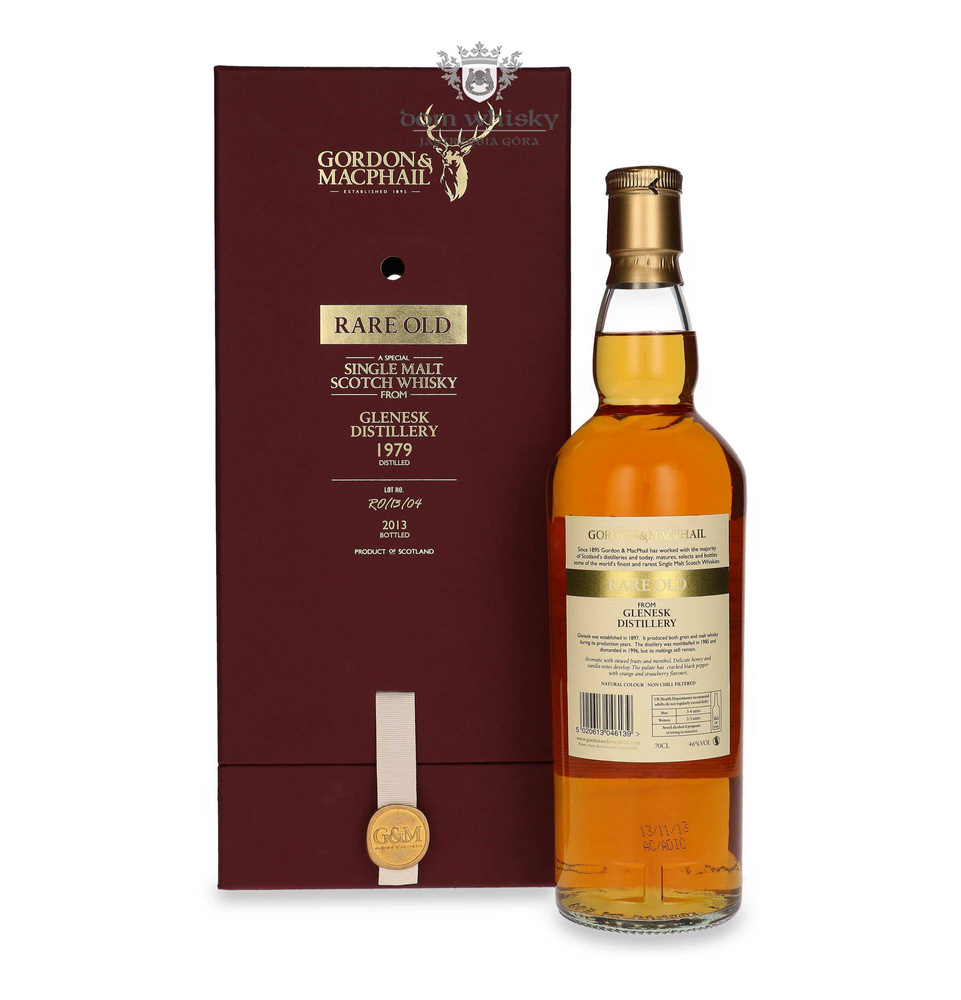 Glenesk 1979 (Bottled 2013) Rare Old, Gordon &amp; MacPhail / 46%/ 0.7l