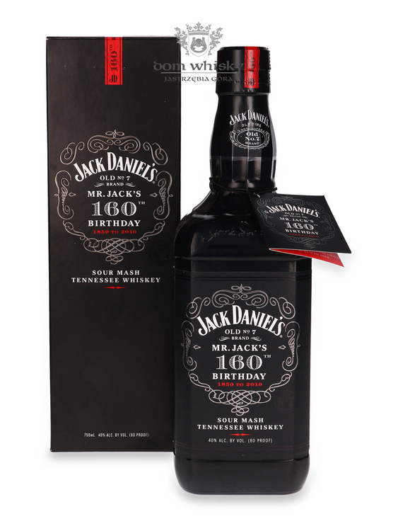 Jack Daniel's 160 Birthday Mr. Jacks /bez opakowania/ 40% / 0,75l