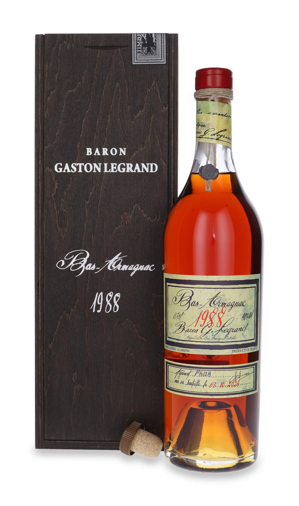 Armagnac Baron Gaston Legrand 1988 / 40% / 0,7l