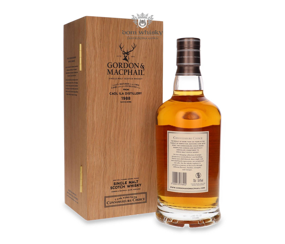 Caol Ila 31-year-old (D.1988, B.2020) Connoisseurs Choice / 51.4% / 0.7l