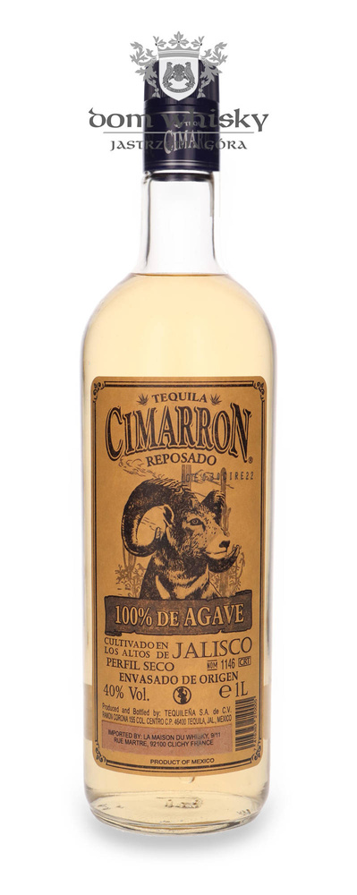 Tequila Cimarron Reposado 100% Agave / 40% / 1.0l