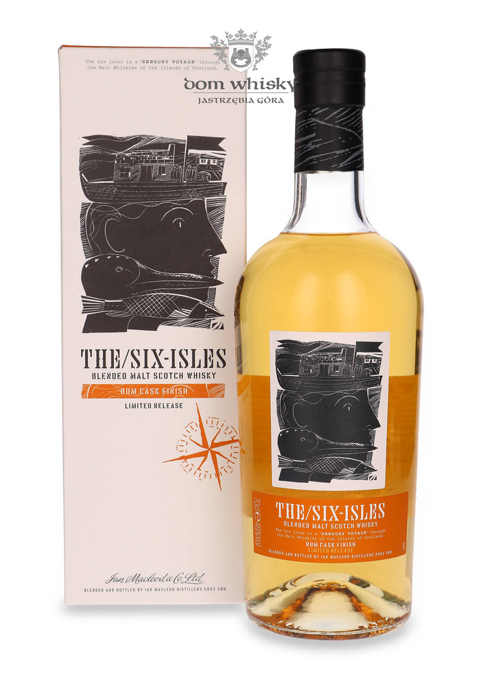 The Six Isles Blended Malt Rum Cask Finish / 48%/ 0.7l
