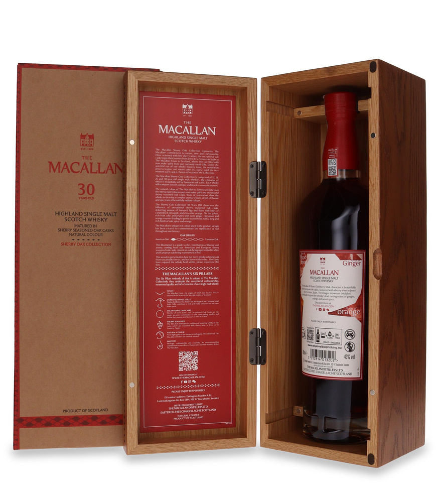 The Macallan 30-letni Sherry Cask (2025 Release) / 43%/ 0,7l