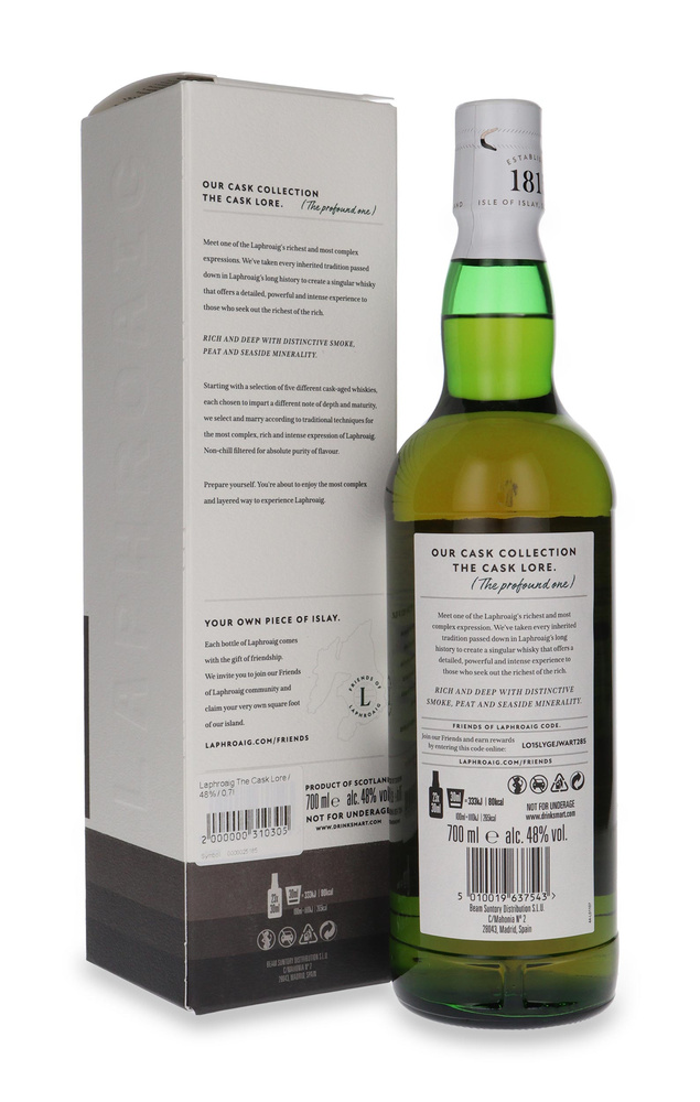 Laphroaig The Cask Lore / 48% / 0,7l