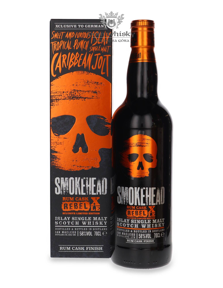Smokehead Rum Cask Rebel XLE / 58% / 0.7l