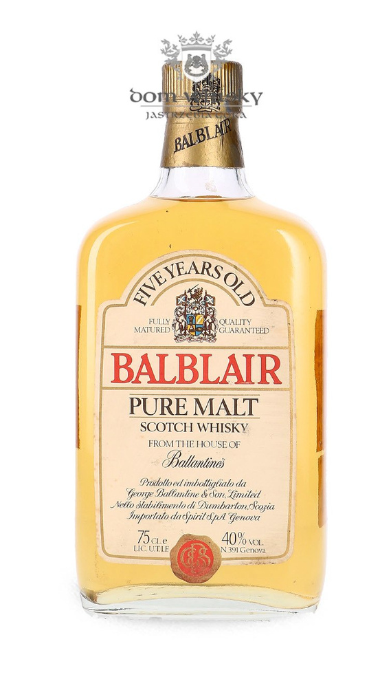 Balblair 5-year-old /unpacked/40%/0.75l