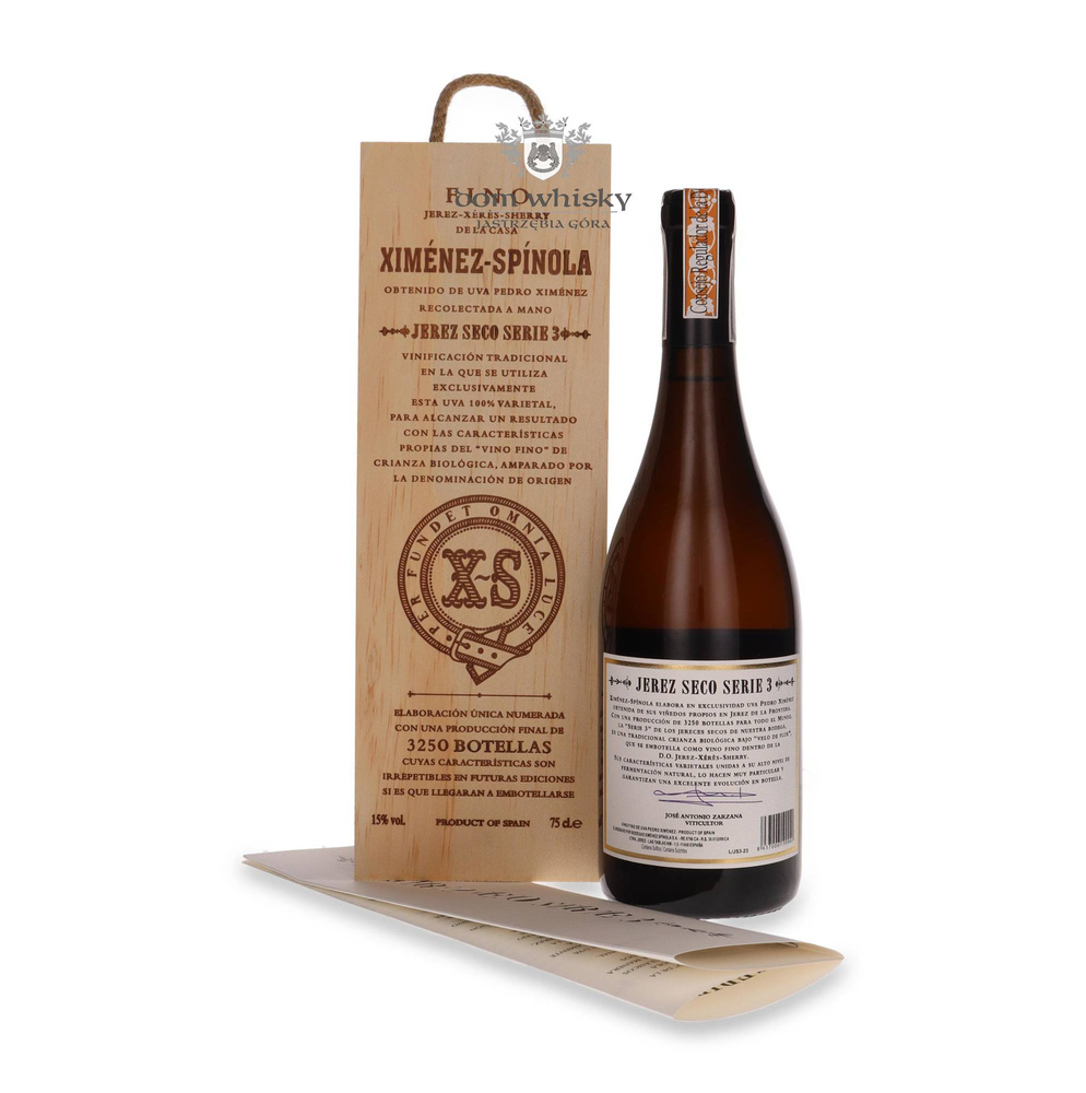 Ximenez-Spinola Jerez Seco Serie 3 / 15% / 0.75l
