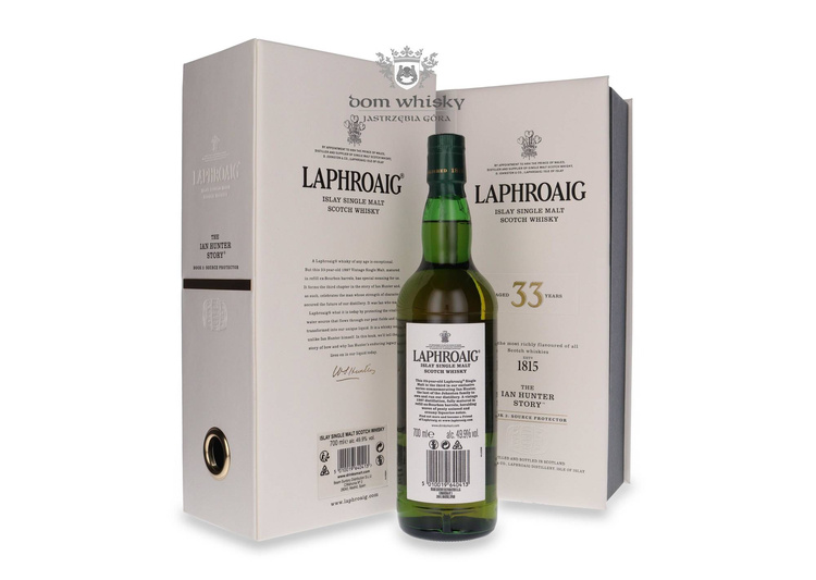 Laphroaig 33-letni The Ian Hunter Story, Book 3 / 49,9%/ 0,7l