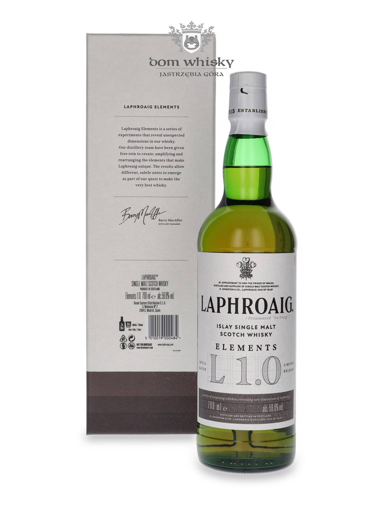 Laphroaig Elements L 1.0 Limited Release / 58.6% / 0.7l
