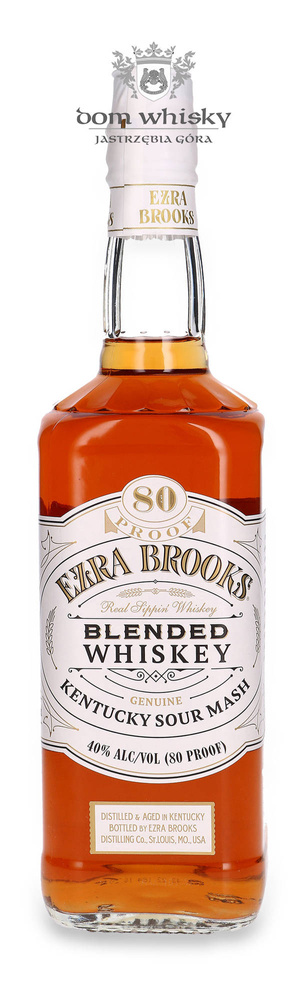 Ezra Brooks Blended Whiskey White Label / 40% / 0,75l